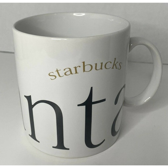 Vintage STARBUCKS, 1994, ATLANTA, CITY MUG, COLLECTOR SERIES, 20 oz. CUP - Picture 2 of 6